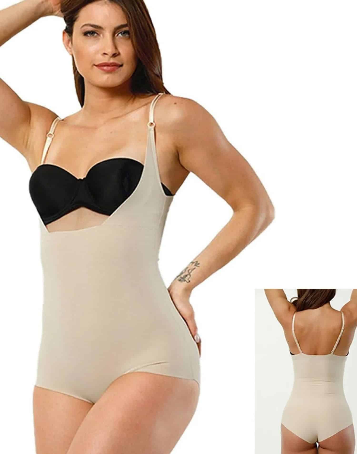 Kaydırmaz Slikonlu İki Beden İncelten Lazer Kesim Dikişsiz Hayalet Korse Ten