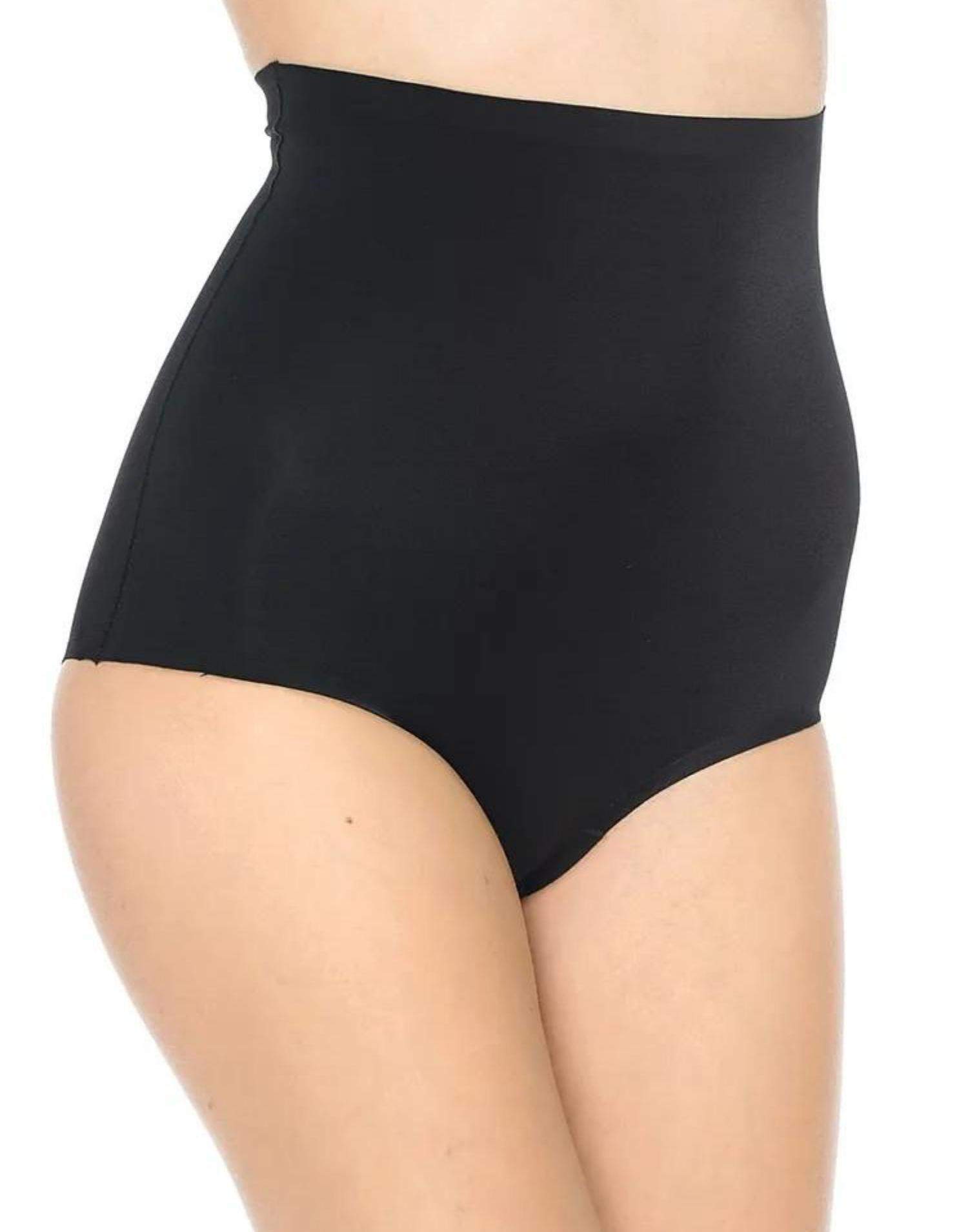 Yüksek Bel Düz Korse Siyah