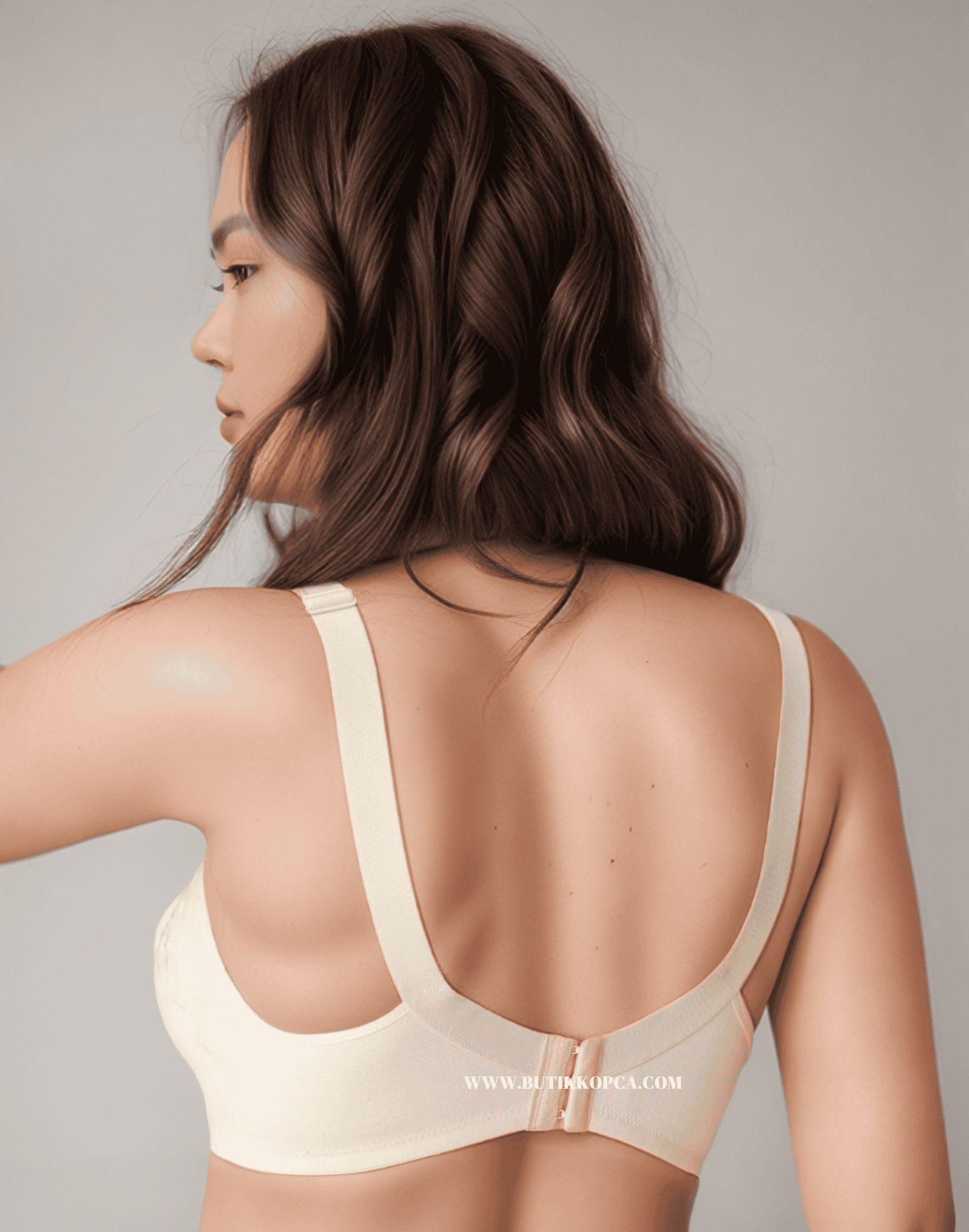 Pamuklu Balensiz Süngersiz İşlemeli Minimizer Ten - Görsel 3