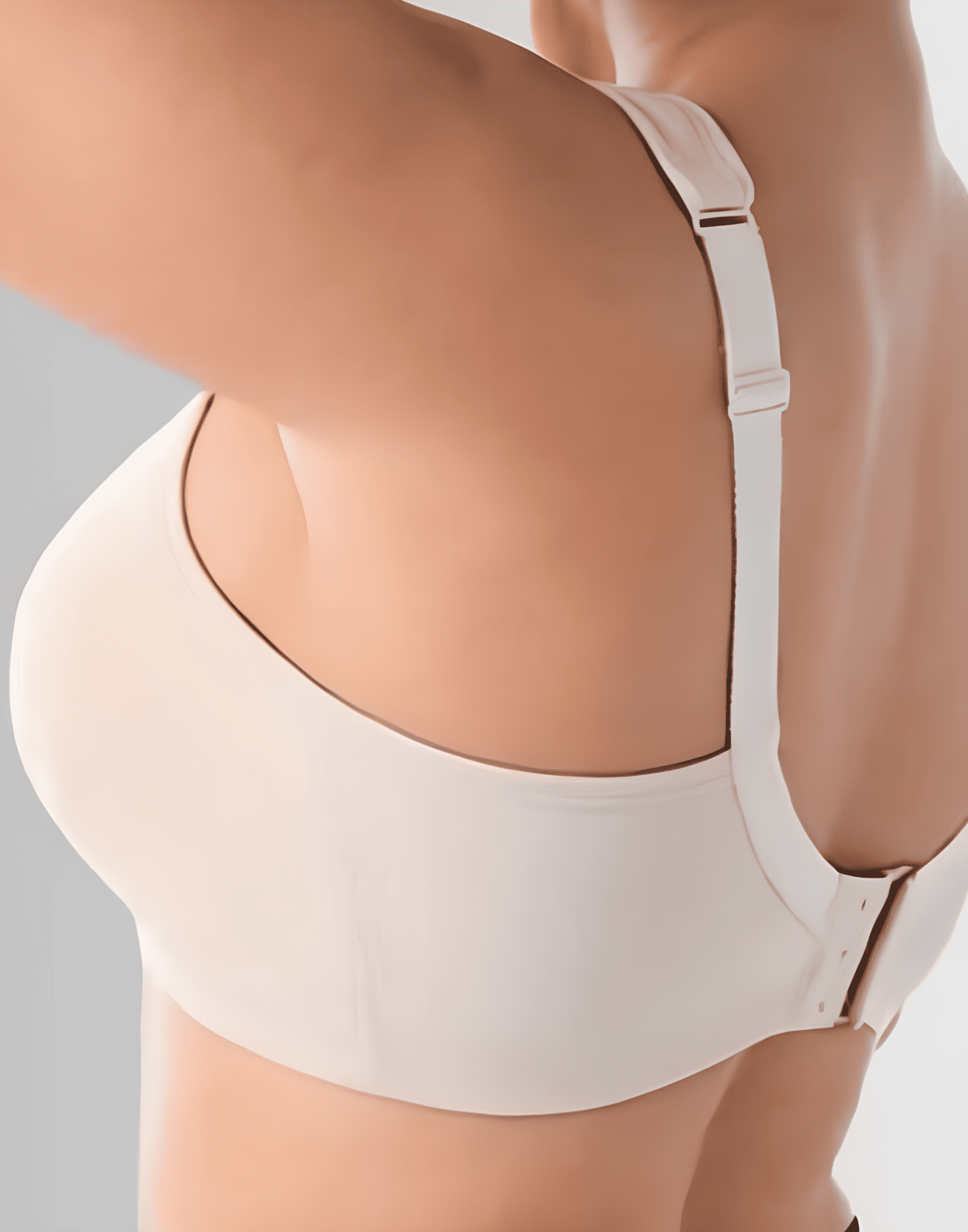 Kalın Askılı Minimizer Toparlayıcı Süngersiz Balensiz Ten - Görsel 8