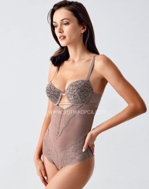 Alternative view of Destekli Body Suit Vizon 5099