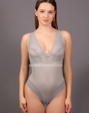 Desteksiz Body Suit Yeşil 5087