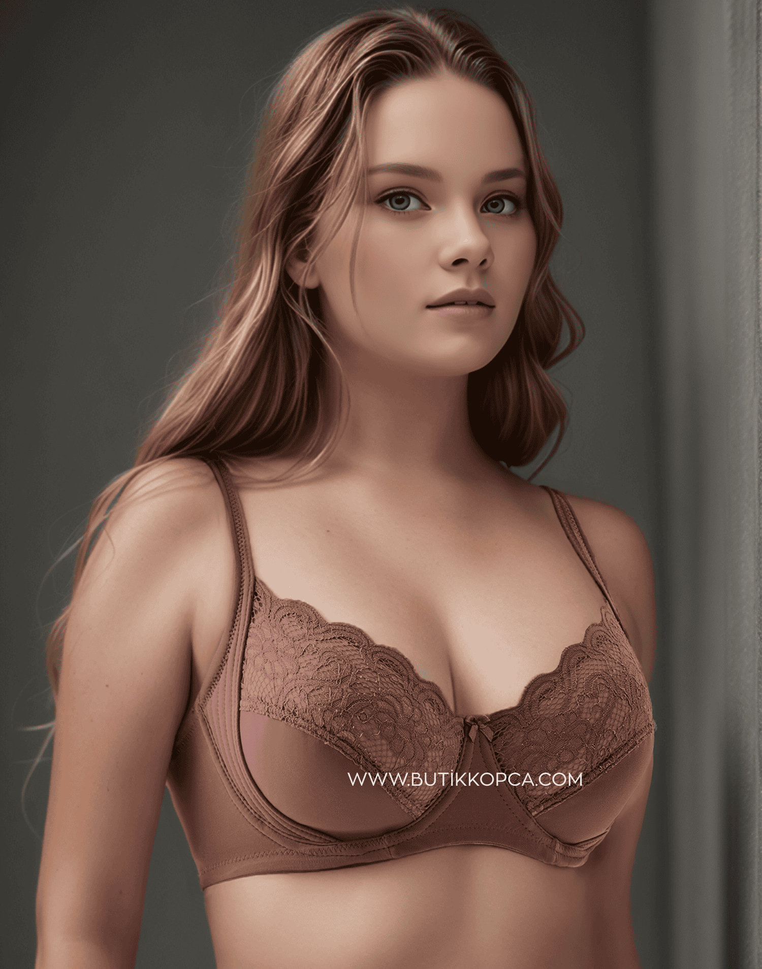 Yan Bariyerli Toparlayıcı&Minimizer Sütyen Mürdüm - Görsel 2