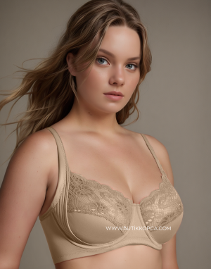 Yan Bariyerli Toparlayıcı&Minimizer Sütyen Kahverengi