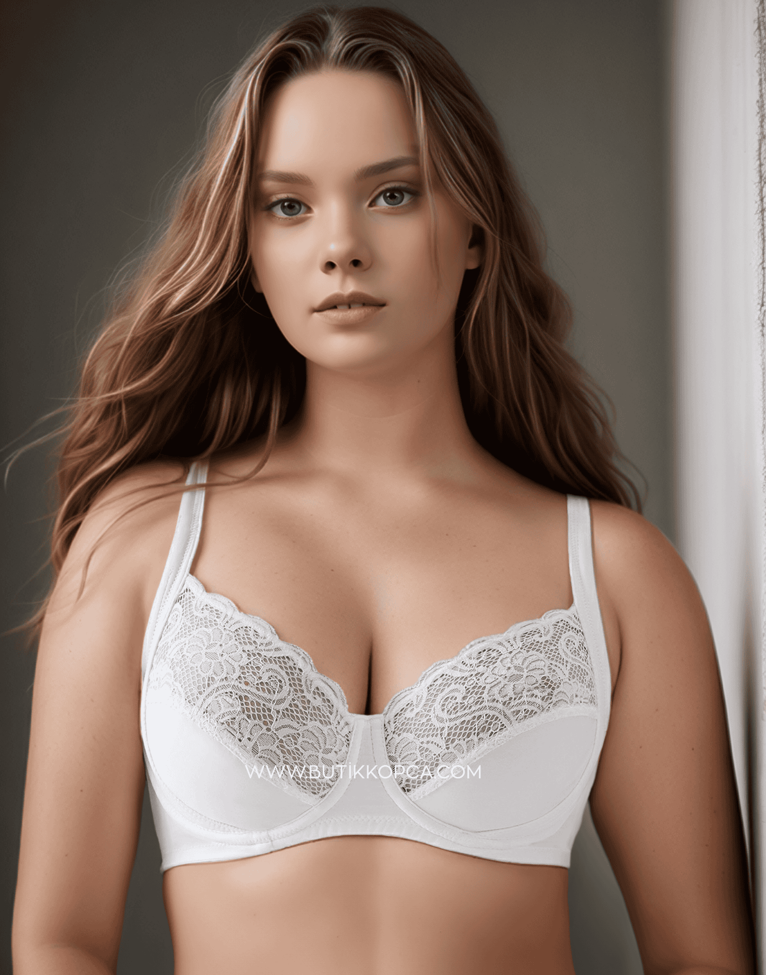 Yan Bariyerli Toparlayıcı&Minimizer Sütyen Beyaz