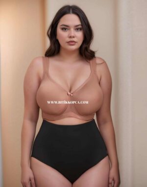 Alternative view of Silikon Yastık Askılı Minimizer Medikal Sütyen Tarçın (Balenli & Balensiz)