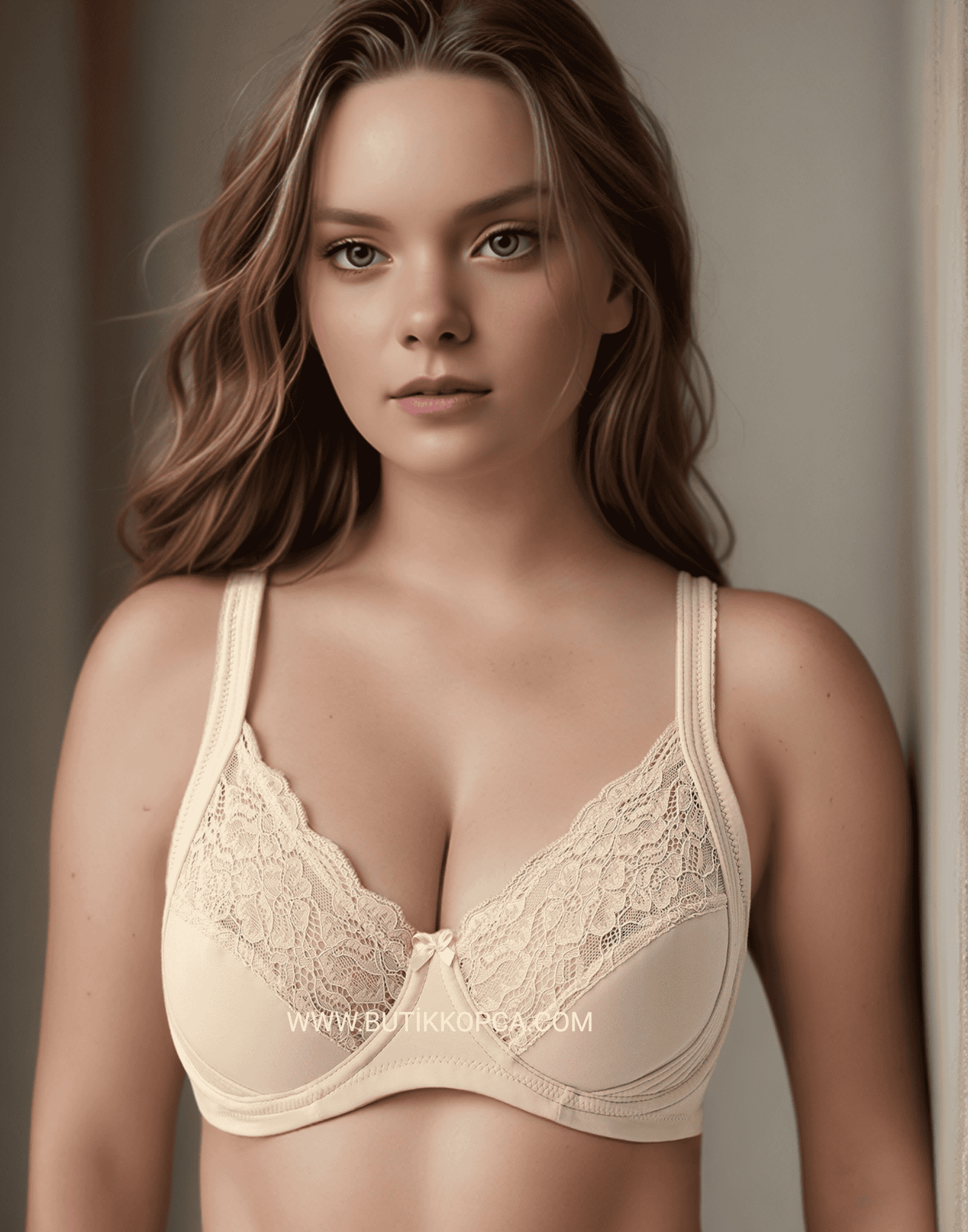 Yan Bariyerli Toparlayıcı&Minimizer Sütyen Ten