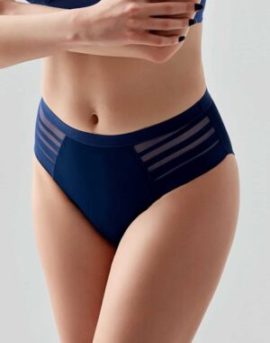 Alternative view of Günlük Yüksek Bel Toparlayıcı Külot Lacivert