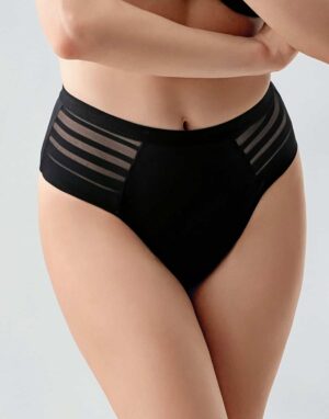 Alternative view of Günlük Yüksek Bel Toparlayıcı Külot Siyah