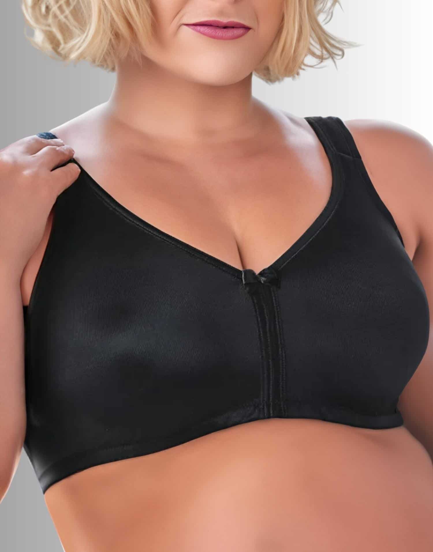 Kalın Askılı Minimizer Toparlayıcı Süngersiz Balensiz Siyah