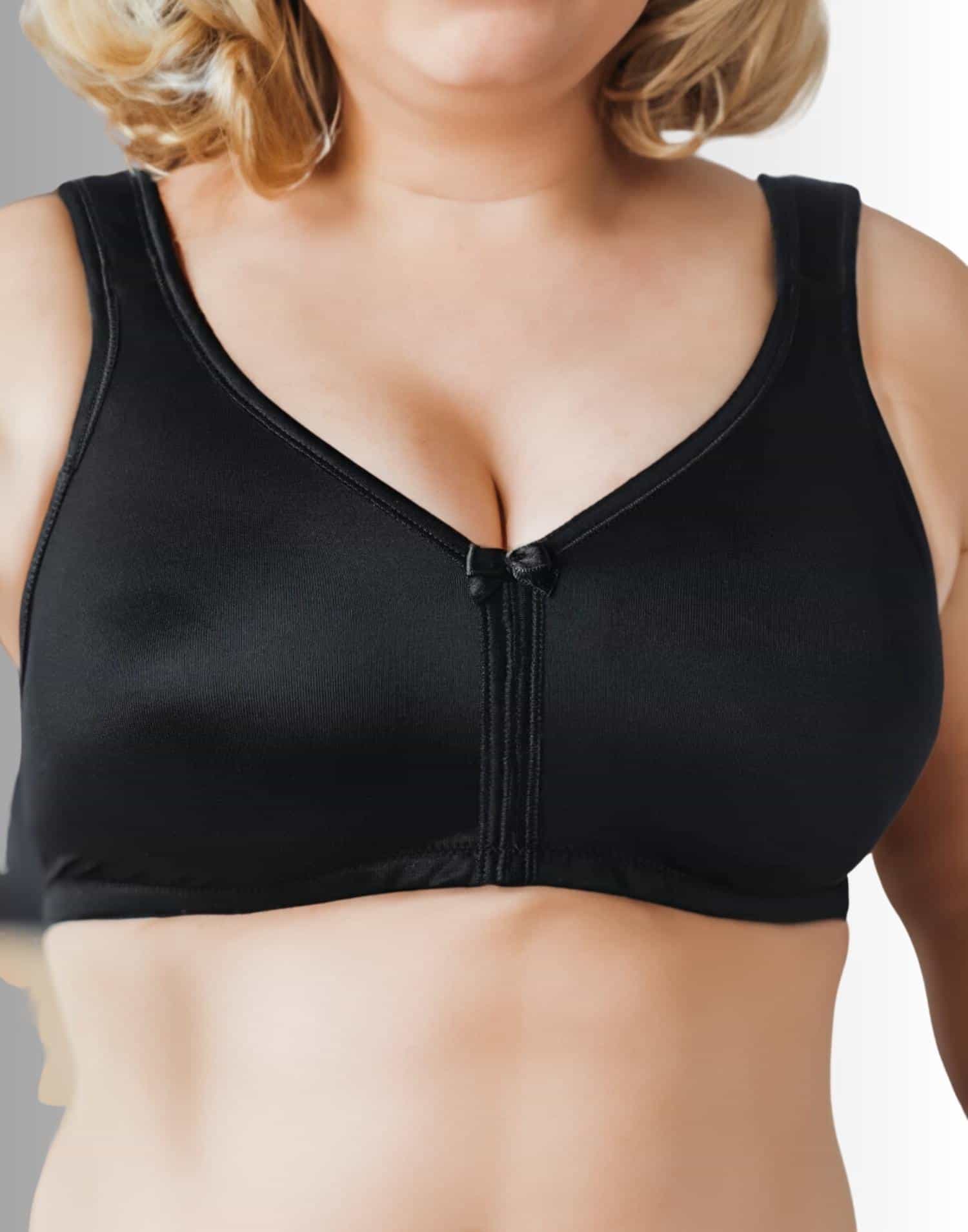 Kalın Askılı Minimizer Toparlayıcı Süngersiz Balensiz Siyah - Görsel 2