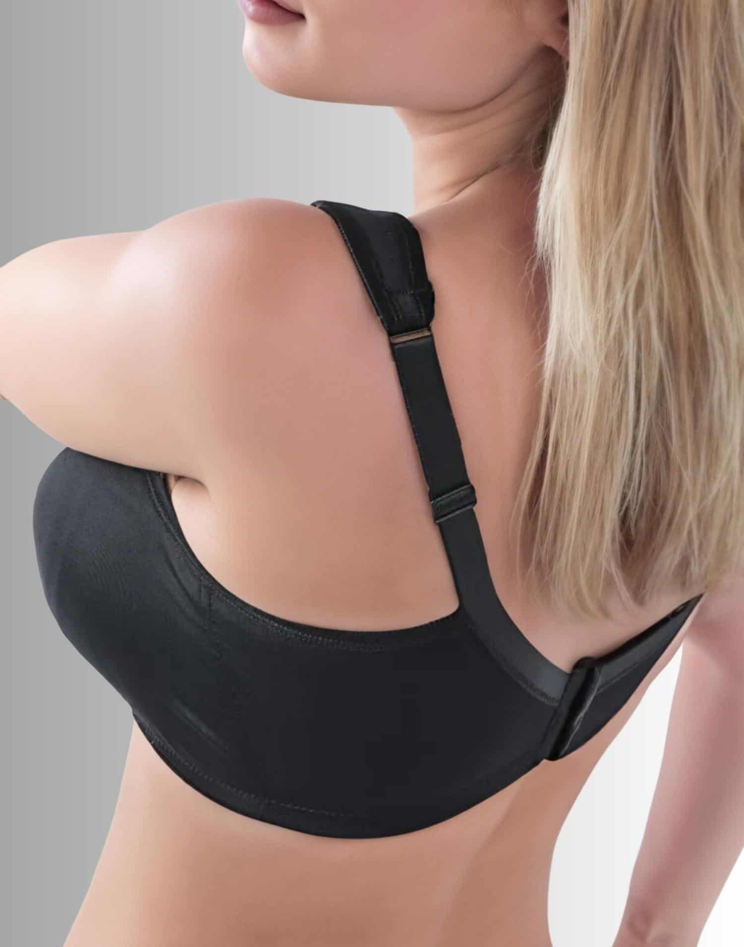 Kalın Askılı Minimizer Toparlayıcı Süngersiz Balensiz Siyah - Görsel 3