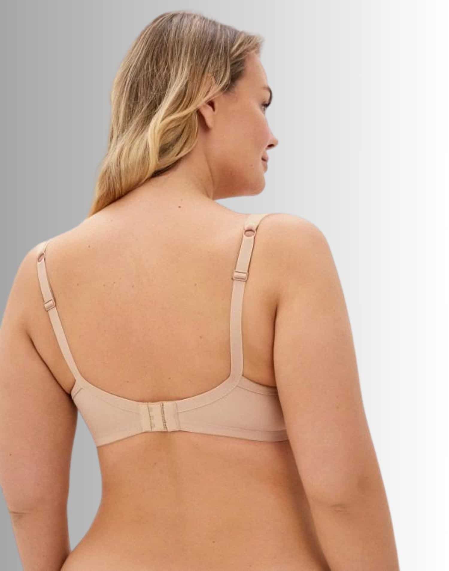 Süngersiz Minimizer Ekstra Rahat Micro Kumaş Balenli Toparlayıcı Ten - Görsel 2