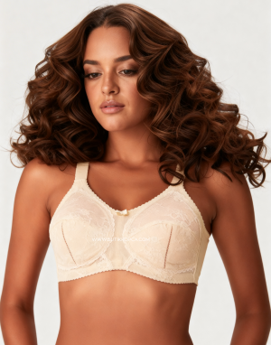 Alternative view of Şekil Verici Cup Dikişli Demirsiz Günlük Toparlayıcı Sütyen Ten