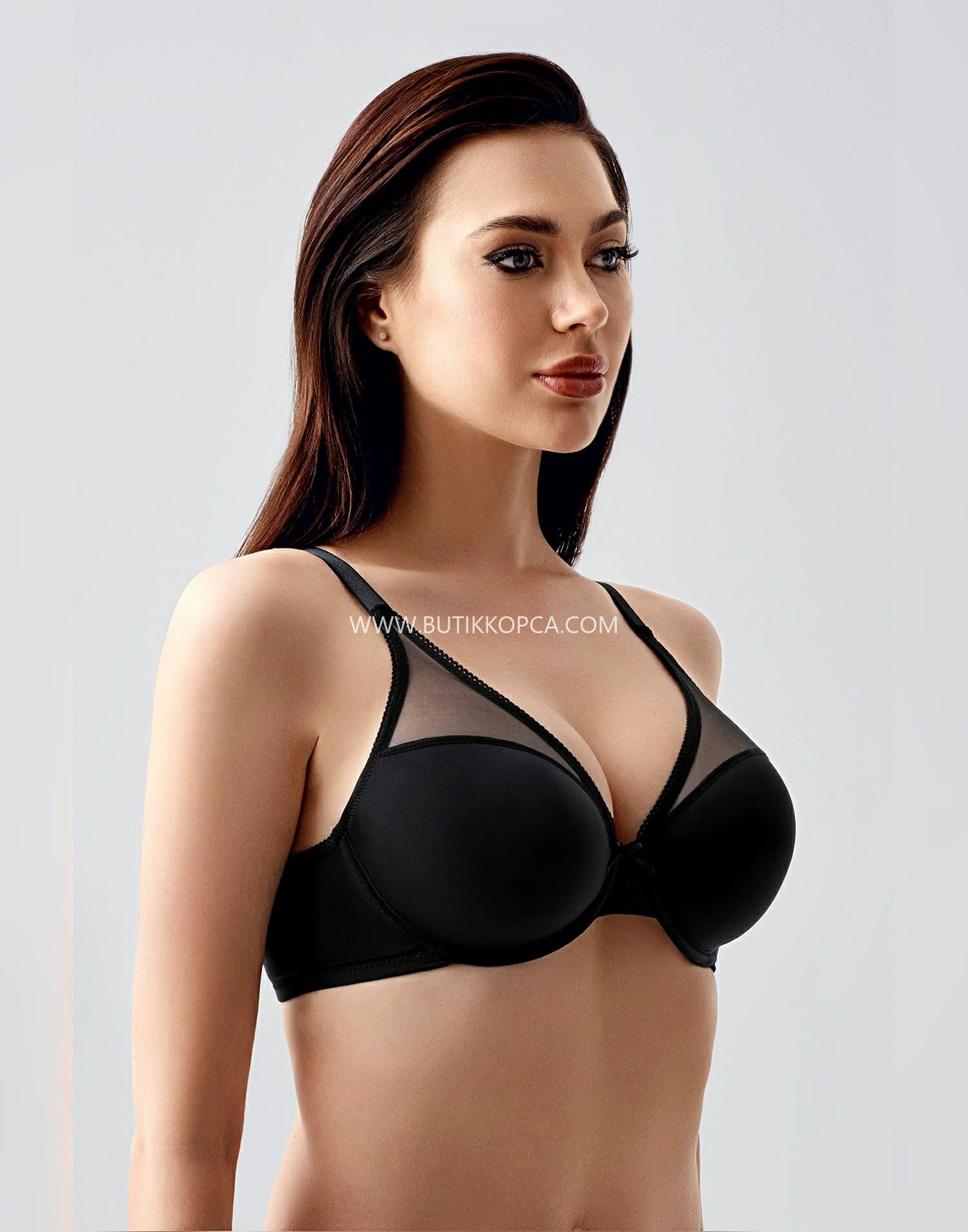 Desteksiz Soft Sütyen Siyah - Görsel 2