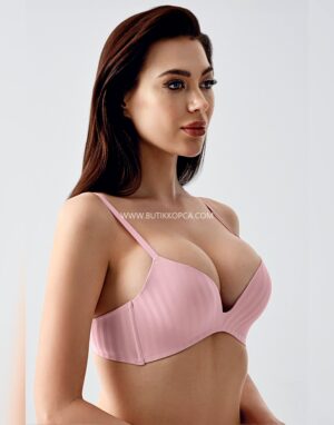Alternative view of Balensiz Push Up Sütyen Pembe