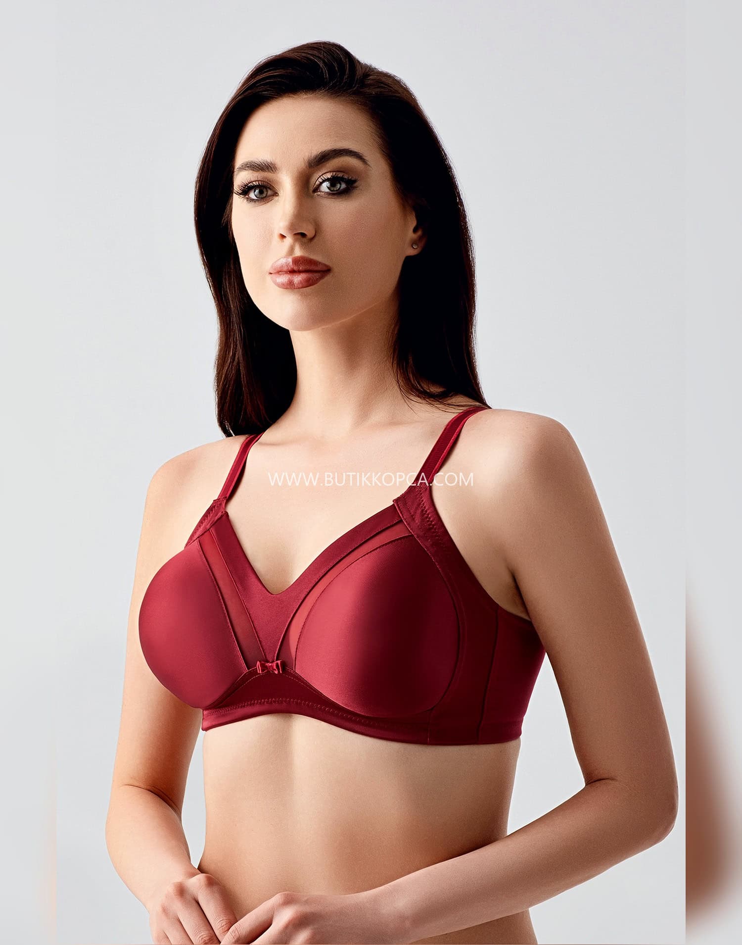 Minimizer Sütyen Bordo - Görsel 3