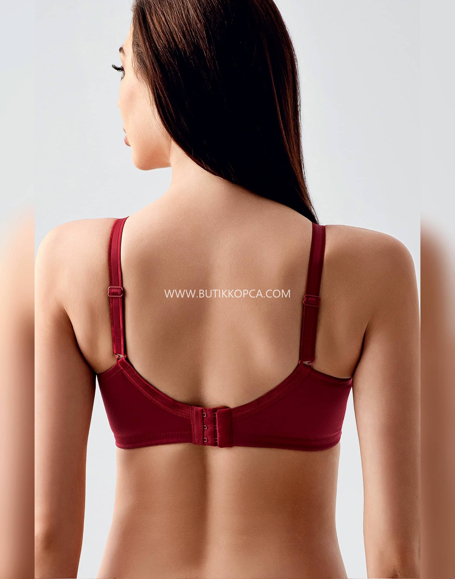 Minimizer Sütyen Bordo - Görsel 4