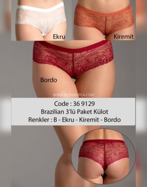 Brazilian Külot Bordo