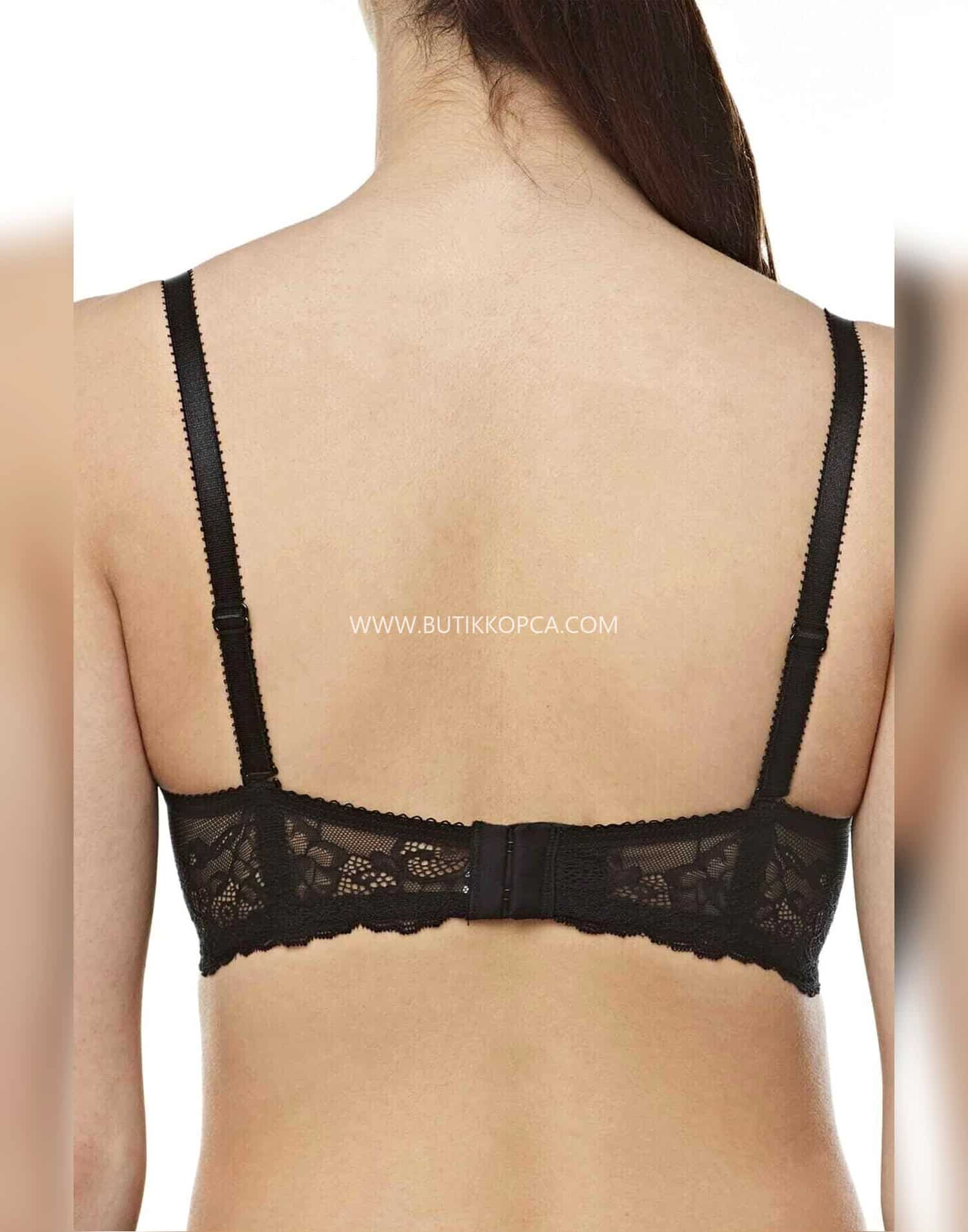 Balenli Basic Sütyen Siyah - Görsel 3