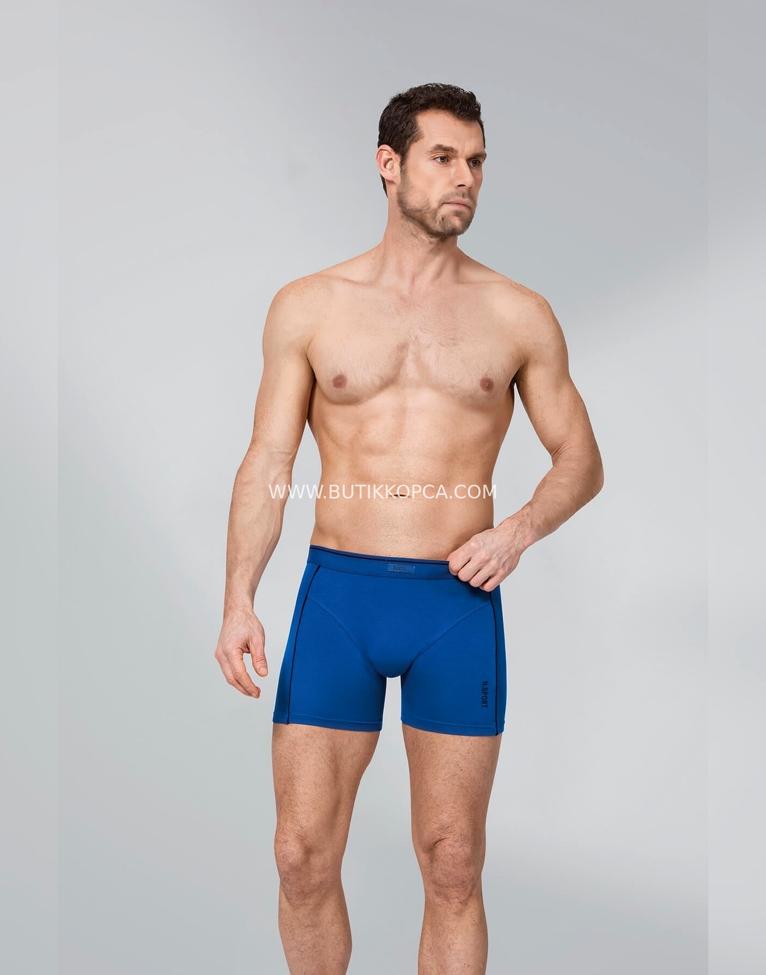 Modal Erkek Boxer Biyeli – Saks