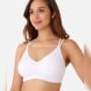 Dikişsiz Kaplı Bralet Beyaz