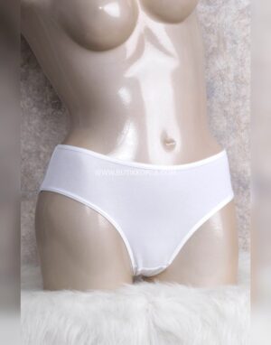 Pamuklu Orta Bel Slip 3'lü Beyaz/Siyah/Ten Paket