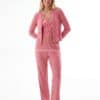 Kaşkorse 3'lü Pijama Takımı Gulkurusu