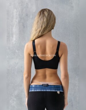Çıtçıtlı Toparlayıcı Minimizer Sütyen Siyah