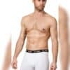 Elastan Erkek Boxer – Beyaz