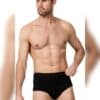 Ribana Erkek Bantlı Slip-Spor – Siyah