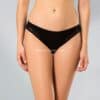 3’lü Kadın Elastan Bikini-Parmak Dantel – Siyah