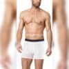 Erkek Modal Boxer – Beyaz