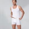 Elastan Erkek Atlet-Boxer Takım – Beyaz