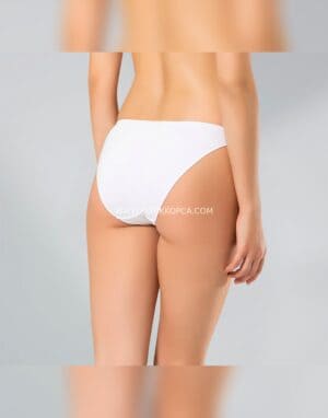 3’lü Kadın Elastan Bikini – Beyaz