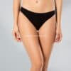 3’lü Kadın Elastan -Hipster Slip – Siyah