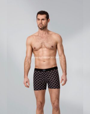 Elastan Erkek Boxer Rotasyon – Renkli