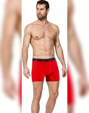 Erkek Modal Boxer – Kırmızı