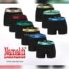 Erkek Boxer Renkli Lastik – Siyah