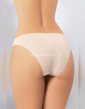 3’lü Kadın Elastan Bikini – Ten
