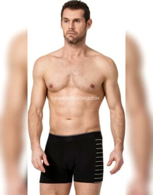 Elastan Erkek Boxer – Siyah