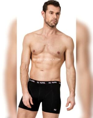 Elastan Erkek Boxer – Siyah