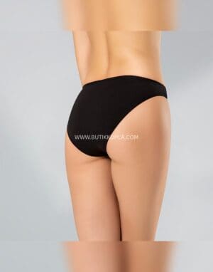 3’lü Kadın Elastan -Hipster Slip – Siyah