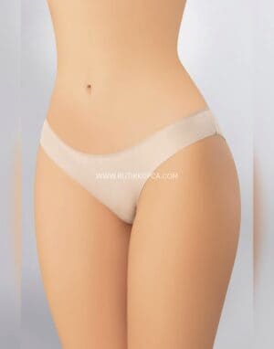 3’lü Kadın Elastan Bikini – Ten