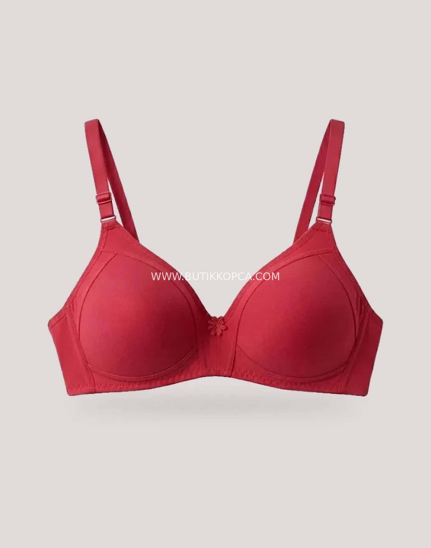 Penye Toparlayıcı Sütyen Bordo